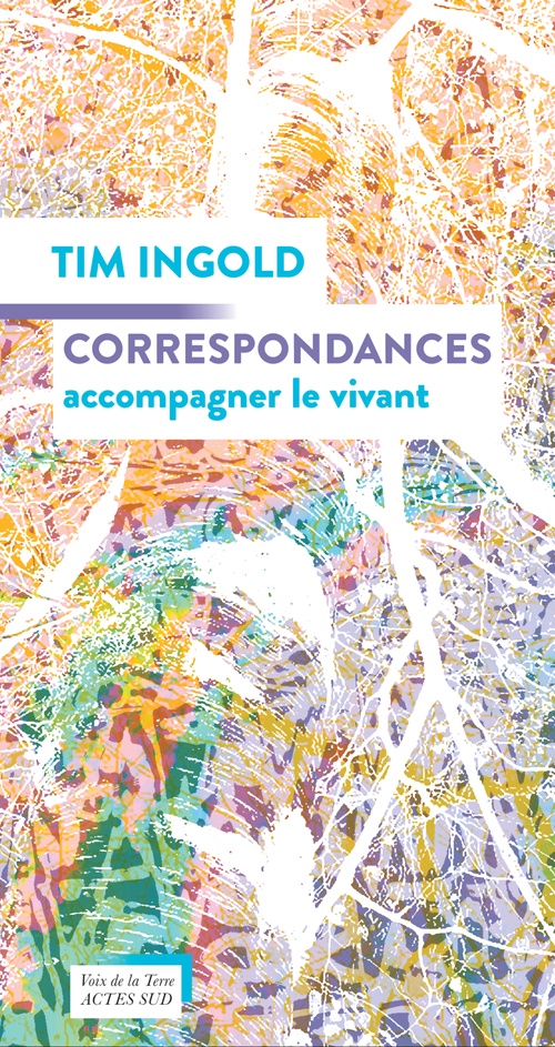 Couverture ebook de Correspondances, de Tim Ingold