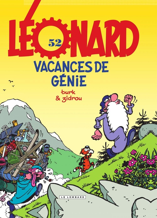 ebook cover of Léonard - Tome 52 - Vacances de génie, by Zidrou