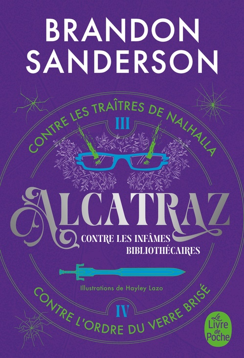 Couverture ebook de Alcatraz contre les infâmes Bibliothécaires, Volume 2, de Brandon Sanderson
