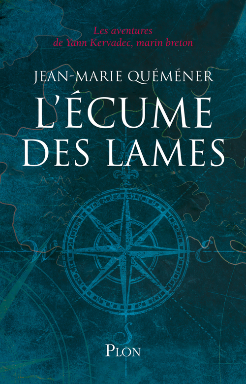 ebook cover of L'écume des lames, by Jean-Marie Quéméner
