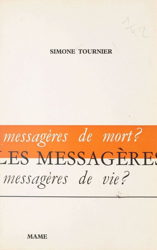 Couverture ebook de Les messagères, de Simone Tournier