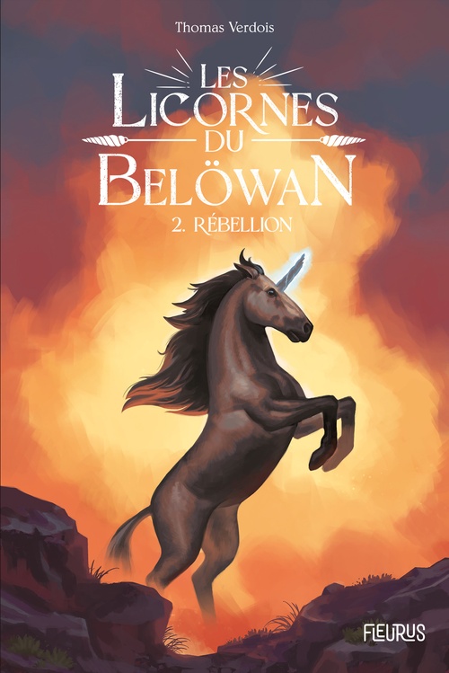 Couverture ebook de Les licornes du Belöwan - Rébellion, de Thomas Verdois
