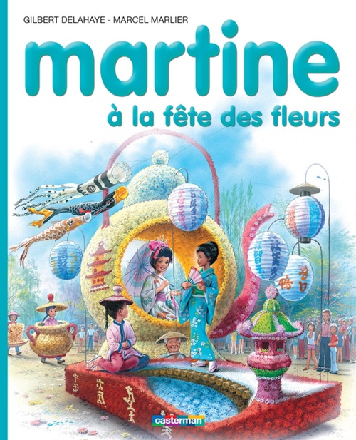 Couverture ebook de Martine à la fête des fleurs, de Gilbert Delahaye, Marcel Marlier