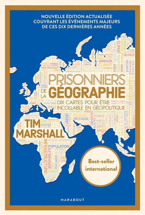 Couverture ebook de Prisonniers de la géographie, de Tim Marshall