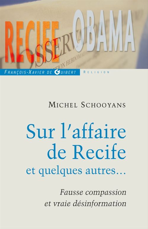 ebook cover of Sur l'affaire de Recife et quelques autres..., by Michel Schooyans