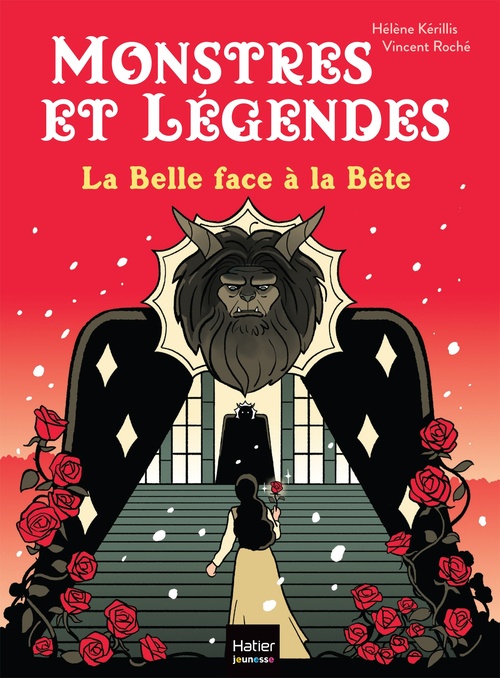 Couverture ebook de Monstres et légendes - La belle face à la bête CE1/CE2 8/9 ans, de Hélène Kérillis