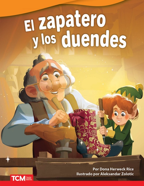 Couverture ebook de El zapatero y los duendes, de Dona Herweck Rice
