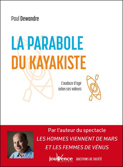 ebook cover of La parabole du kayakiste, by Paul Dewandre