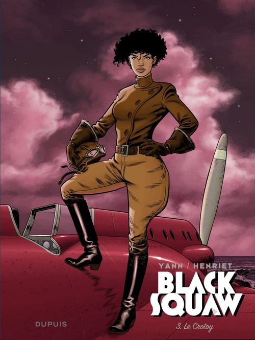 Couverture ebook de Black Squaw - Tome 3 - Le Crotoy, de Yann