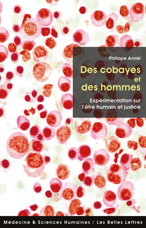 Couverture ebook de Des Cobayes et des hommes, de Philippe Amiel