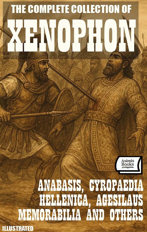 ebook cover of The Complete Collection of Xenophon. Illustrated, by Xenophon