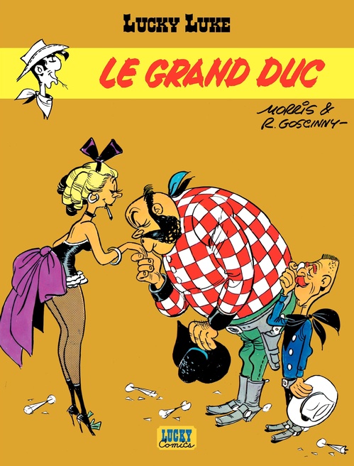 Couverture ebook de Lucky Luke - Tome 9 - Le Grand duc, de Morris, René Goscinny