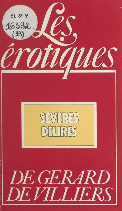 Couverture ebook de Sévères délires, de Joliace Can