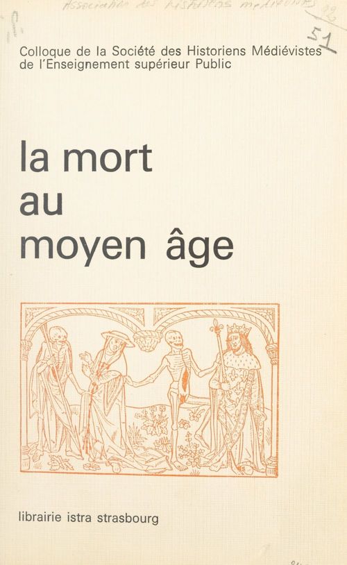 ebook cover of La mort au Moyen Âge, by Collectif, Societe Des Historiens Medievistes De L'
