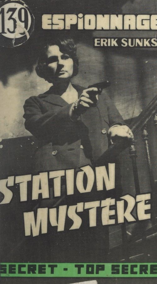 Couverture ebook de Station mystère, de Erik Sunks