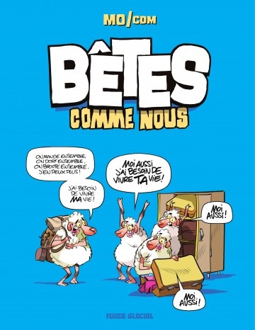 ebook cover of Bêtes comme nous !, by Mo/CDM