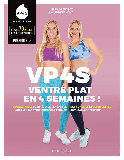 ebook cover of VP4S - Un ventre plat en 4 semaines !, by Aurélie Edmond, Jessica Mellet