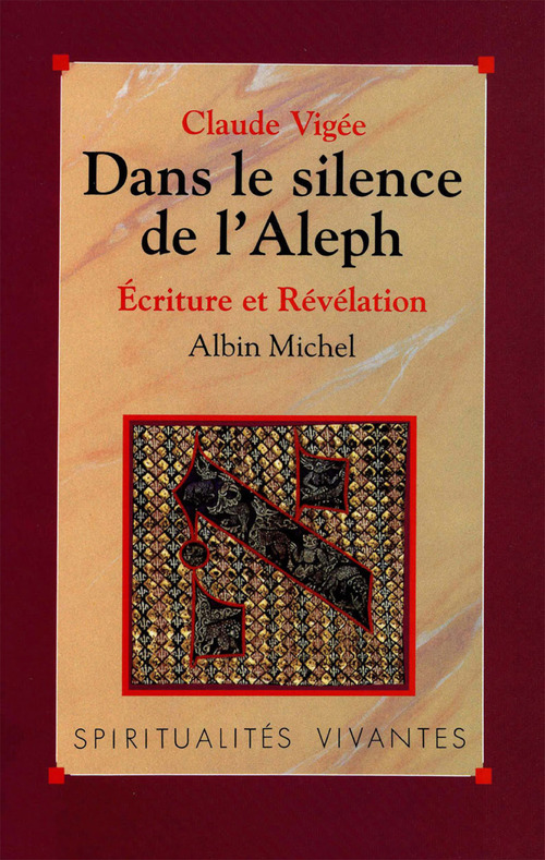 Couverture ebook de Dans le silence de l'Aleph, de Claude Vigée