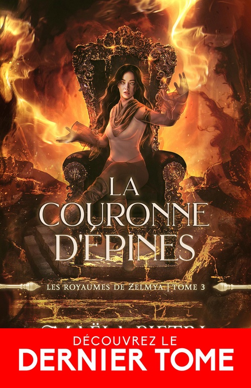 ebook cover of La couronne d'épines, by Maëla Pietri