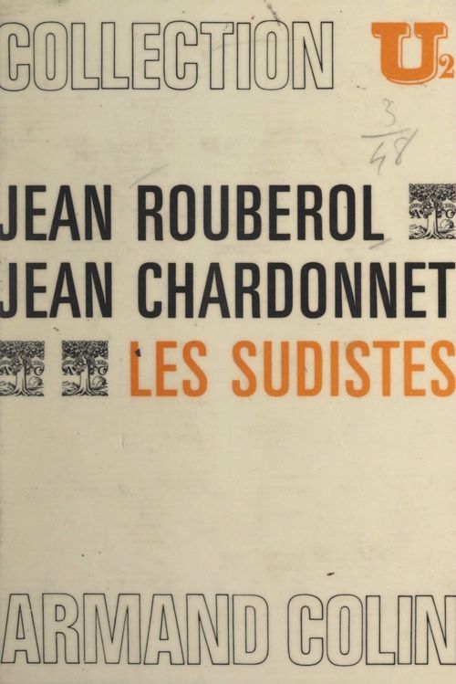 ebook cover of Les Sudistes, by Jean Chardonnet, Jean Rouberol