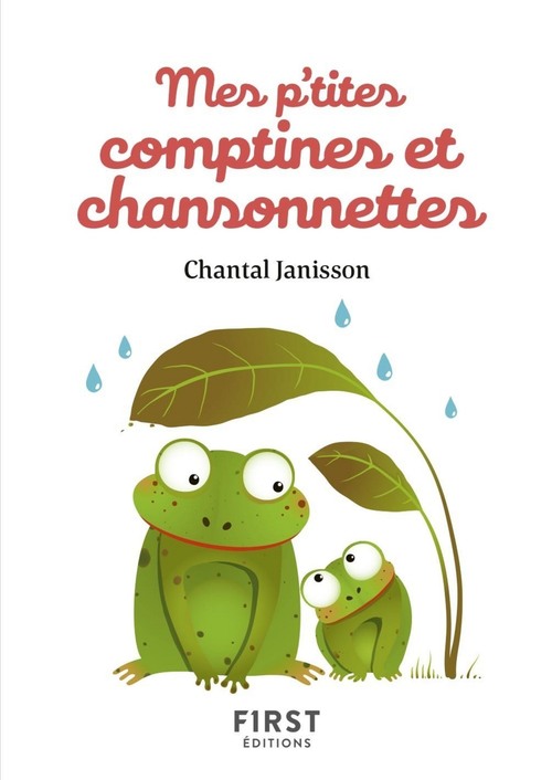 Couverture ebook de Mes p'tites comptines et chansonnettes, de Chantal Janisson