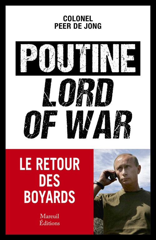 ebook cover of Poutine, Lord of war, by Peer de Jong