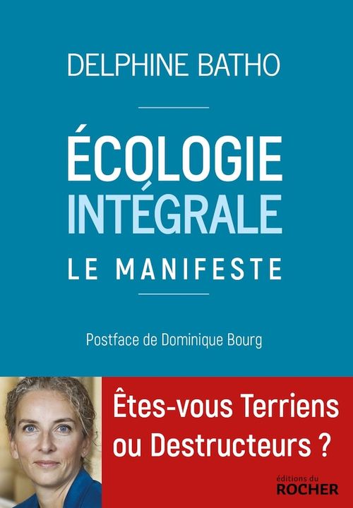 Couverture ebook de Ecologie intégrale, de Delphine Batho