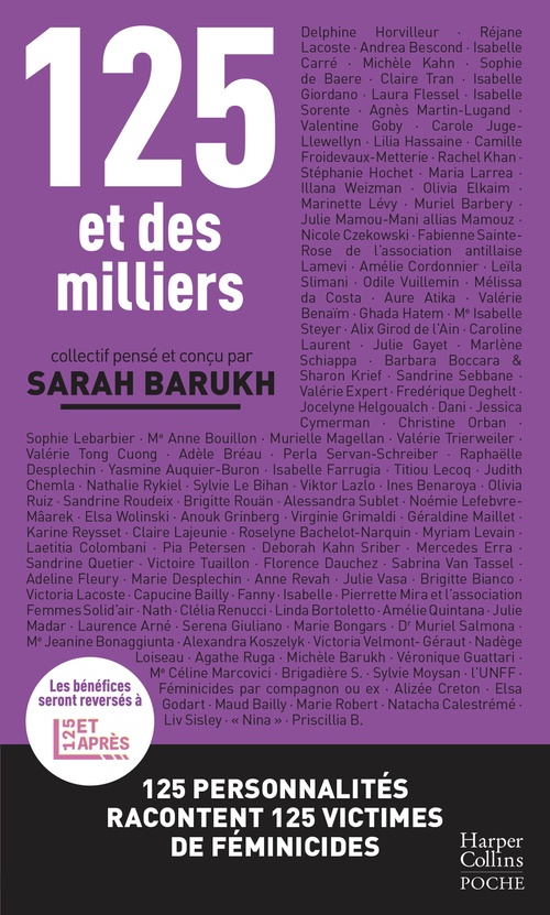 ebook cover of 125 et des milliers, by Sarah Barukh