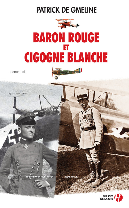 Couverture ebook de BARON ROUGE ET CIGOGNE BLANCHE, de Patrick de Gmeline