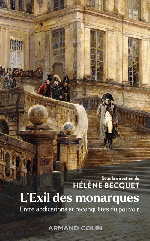 Couverture ebook de L'Exil des monarques, de Hélène Becquet