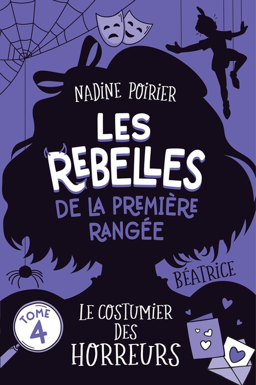 ebook cover of Le costumier des horreurs, by Nadine Poirier