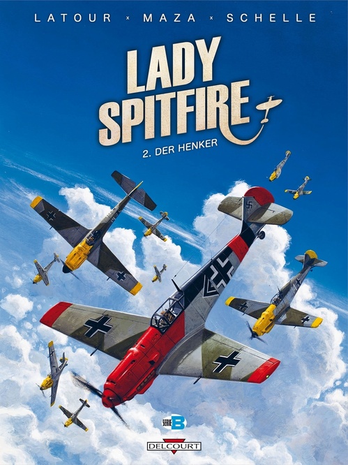 ebook cover of Lady Spitfire T02 - Der Henker, by Sébastien Latour, Maza