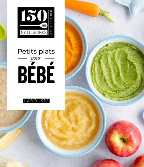 Couverture ebook de Petits plats pour bébé, de Collectif