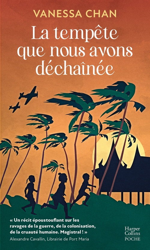 Couverture ebook de La tempête que nous avons déchaînée, de Vanessa Chan