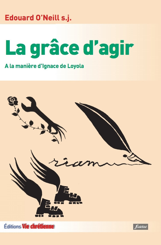 Couverture ebook de La grâce d'agir, de Edouard O'neill