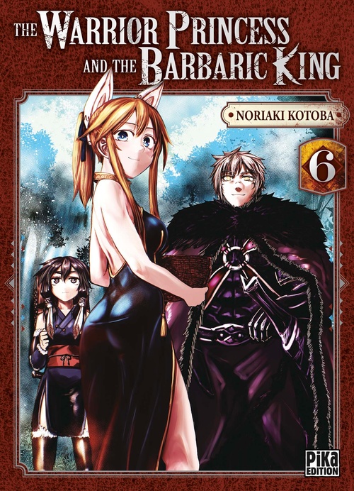 Couverture ebook de The Warrior Princess and the Barbaric King T06, de Noriaki Kotoba