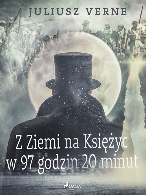 Couverture ebook de Z Ziemi na Ksiezyc w 97 godzin 20 minut, de Juliusz Verne