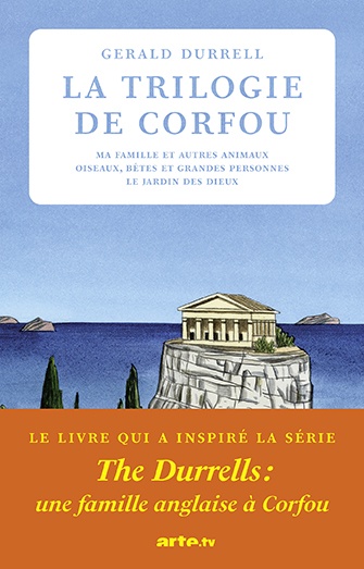 Couverture ebook de La trilogie de Corfou, de Gérald Durrell