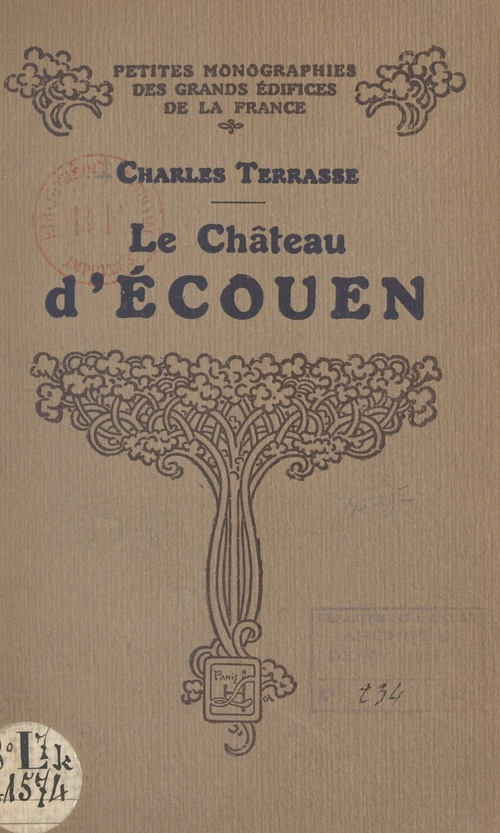 ebook cover of Le château d'Écouen, by Charles Terrasse