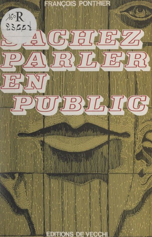 ebook cover of Sachez parler en public, by Francois Ponthier