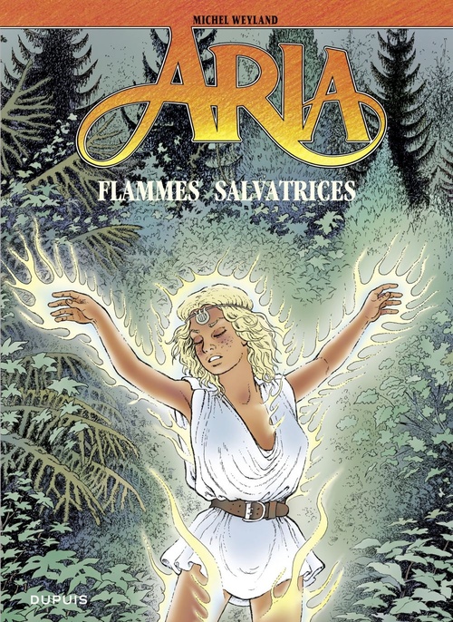 Couverture ebook de Aria - Tome 39 - Flammes salvatrices, de Michel Weyland