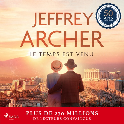 audiobook cover of Le Temps est venu, by Jeffrey Archer