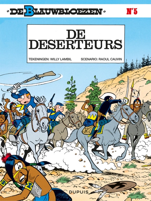 Couverture ebook de De deserteurs, de Raoul Cauvin, Willy Lambil