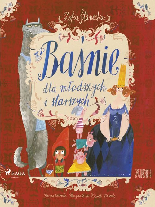 Couverture ebook de Ba´snie dla mlodszych i starszych: Knyps z czubkiem, de Zofia Stanecka