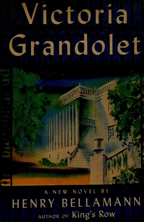 ebook cover of Victoria Grandolet, by Henry Bellamann