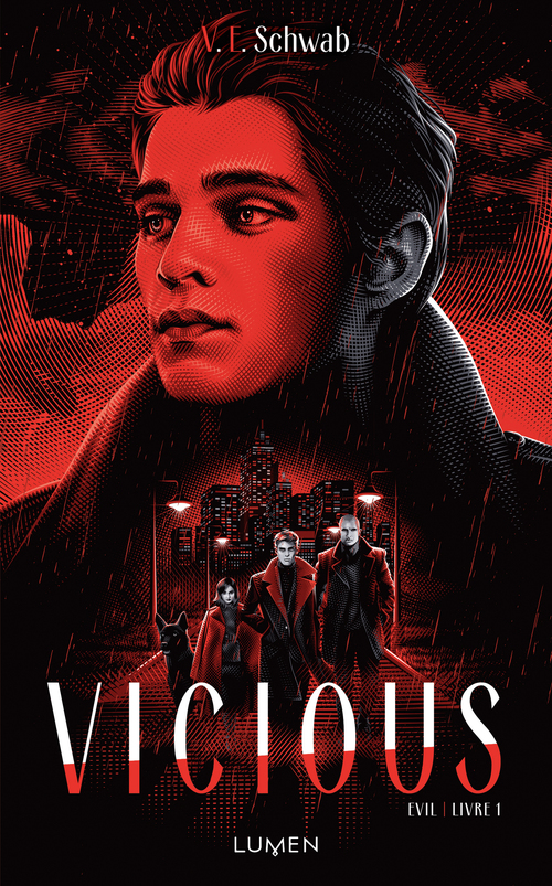 ebook cover of Vicious, by V. E. Schwab