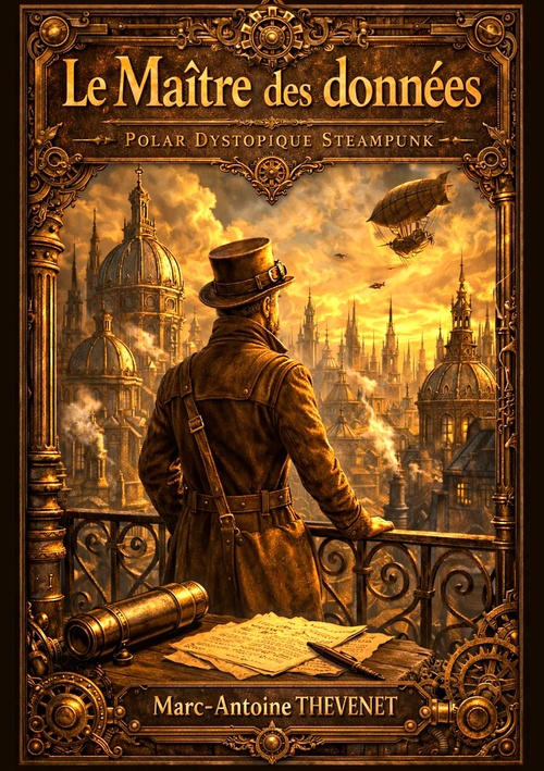 ebook cover of Le Maître des données, by Marc-Antoine Thevenet