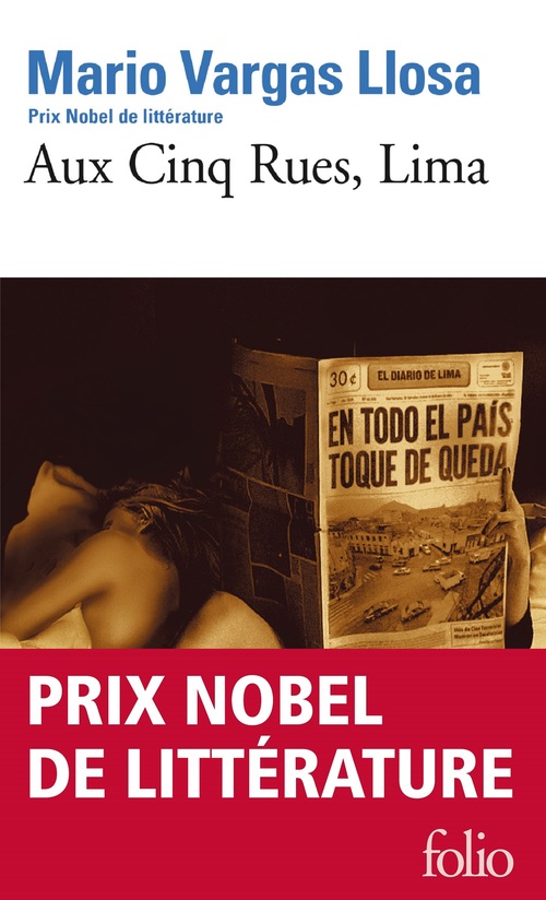 ebook cover of Aux Cinq Rues, Lima, by Mario Vargas Llosa