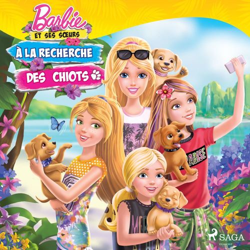 Couverture audiobook de Barbie et ses soeurs - À la recherche des chiots, de Mattel