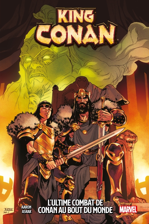 Couverture ebook de King Conan : L'ultime combat de Conan au bout du monde, de Jason Aaron